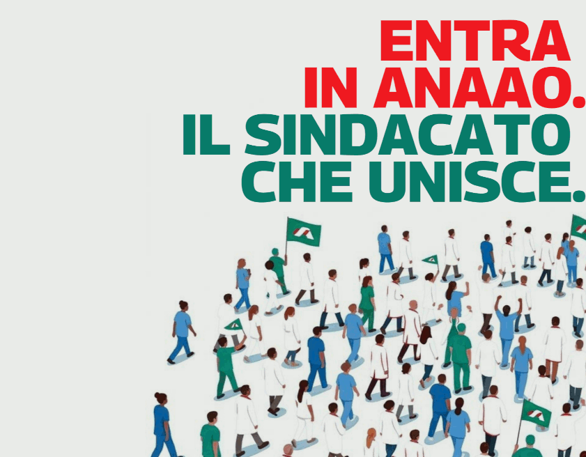 Entra in Anaao. Il sindacato che unisce.